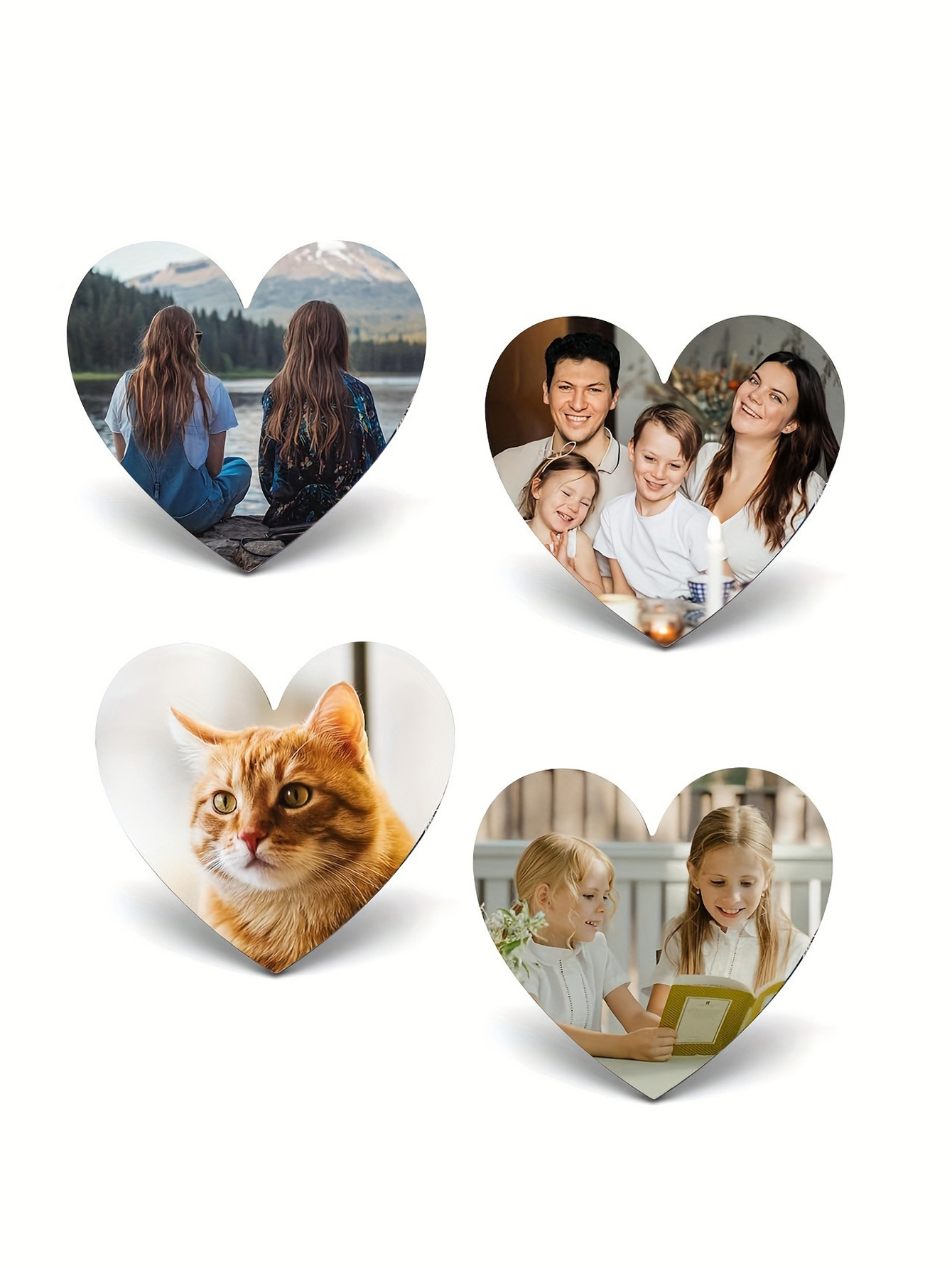 Custom Shape Refrigerator Photo Magnets